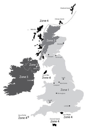 delivery map