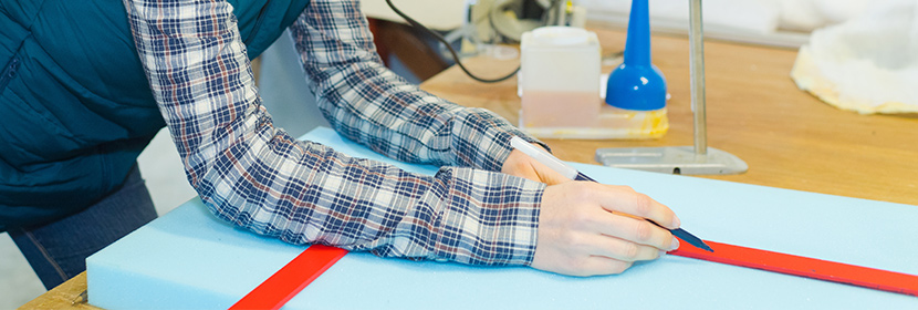 cut to measure foam mattress