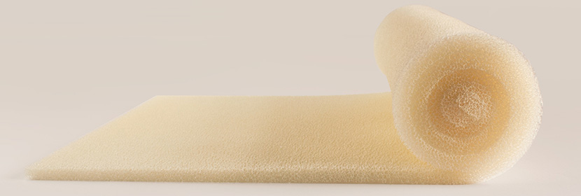 reticulated foam